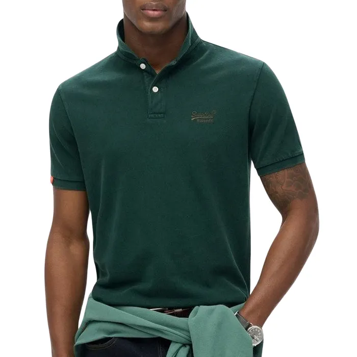 Superdry Vintage Destroy Polo Heren