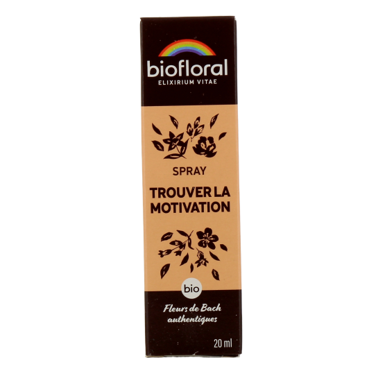 Biofloral Trouver la Motivation Bio - Spray ou Pastilles