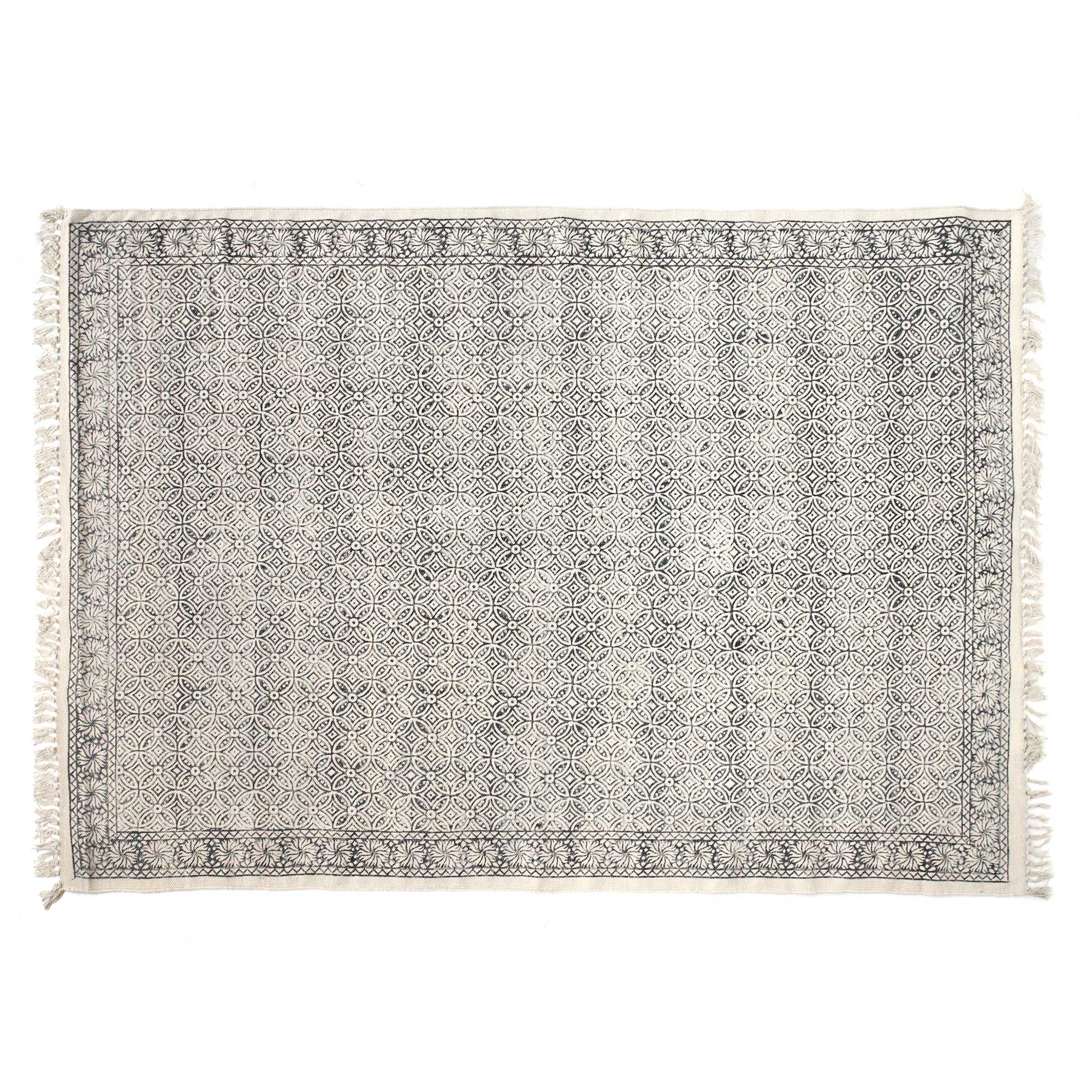 Teppich 'Panapane', handbedruckt, B 140 cm, L 200cm von fischer's lagerhaus