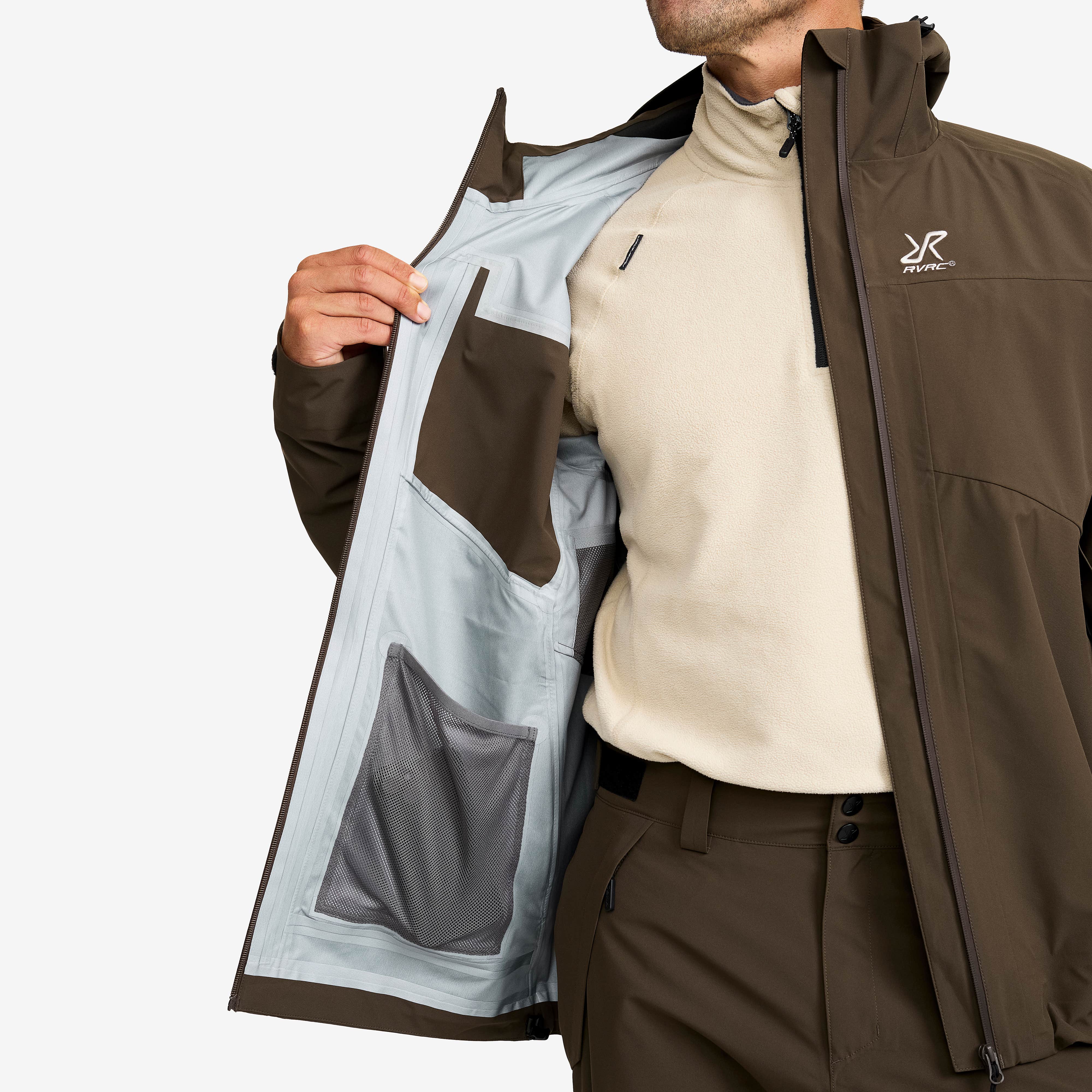 Cloud 3L Shell Jacket Herre Mud