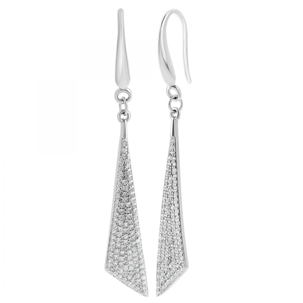 Boucles d'oreilles SC Crystal ornées de Zirconium