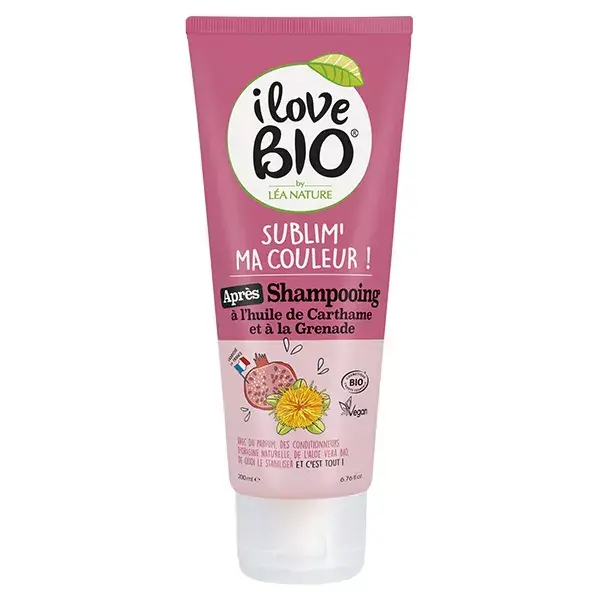 Condicionador capilar I Love Bio Sublim' My Color com óleo de cártamo e romã orgânica, 200ml