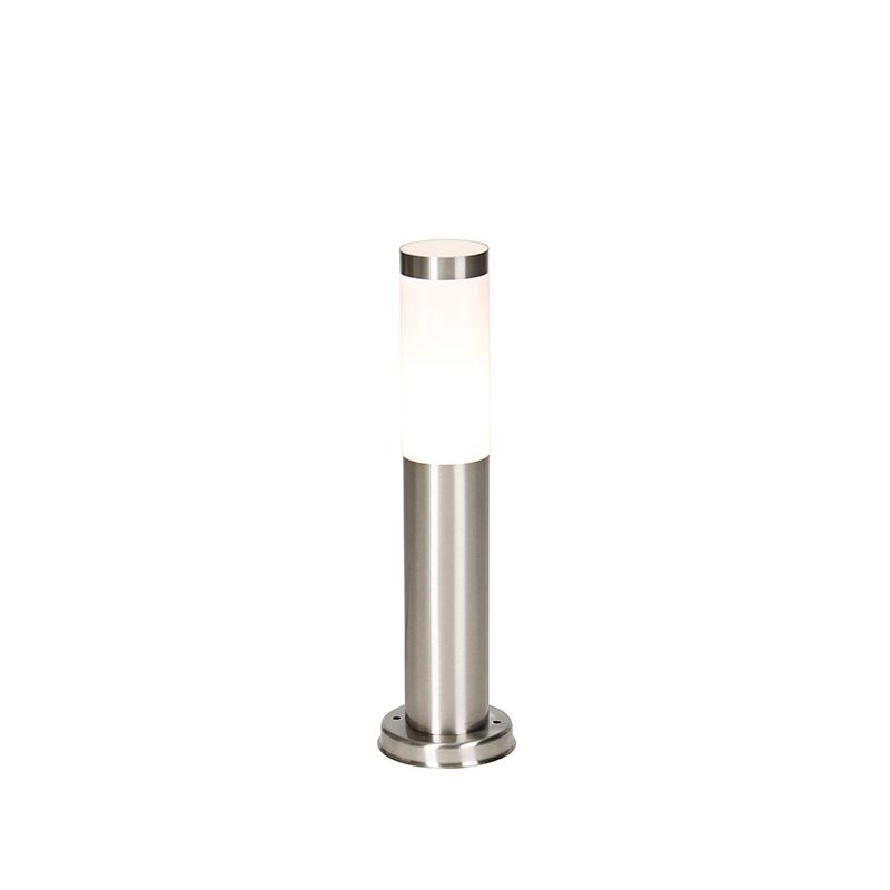 Moderne buitenlamp paal staal 45 cm IP44 - Rox