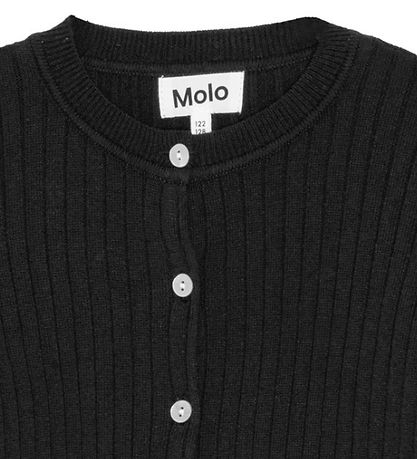 Molo Cardigan - Gloria - Rib - Schwarz