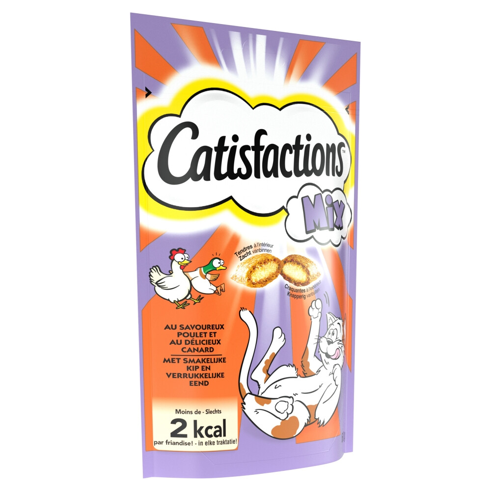 Catisfactions Kattensnoepjes Kip - Eend60 gr
