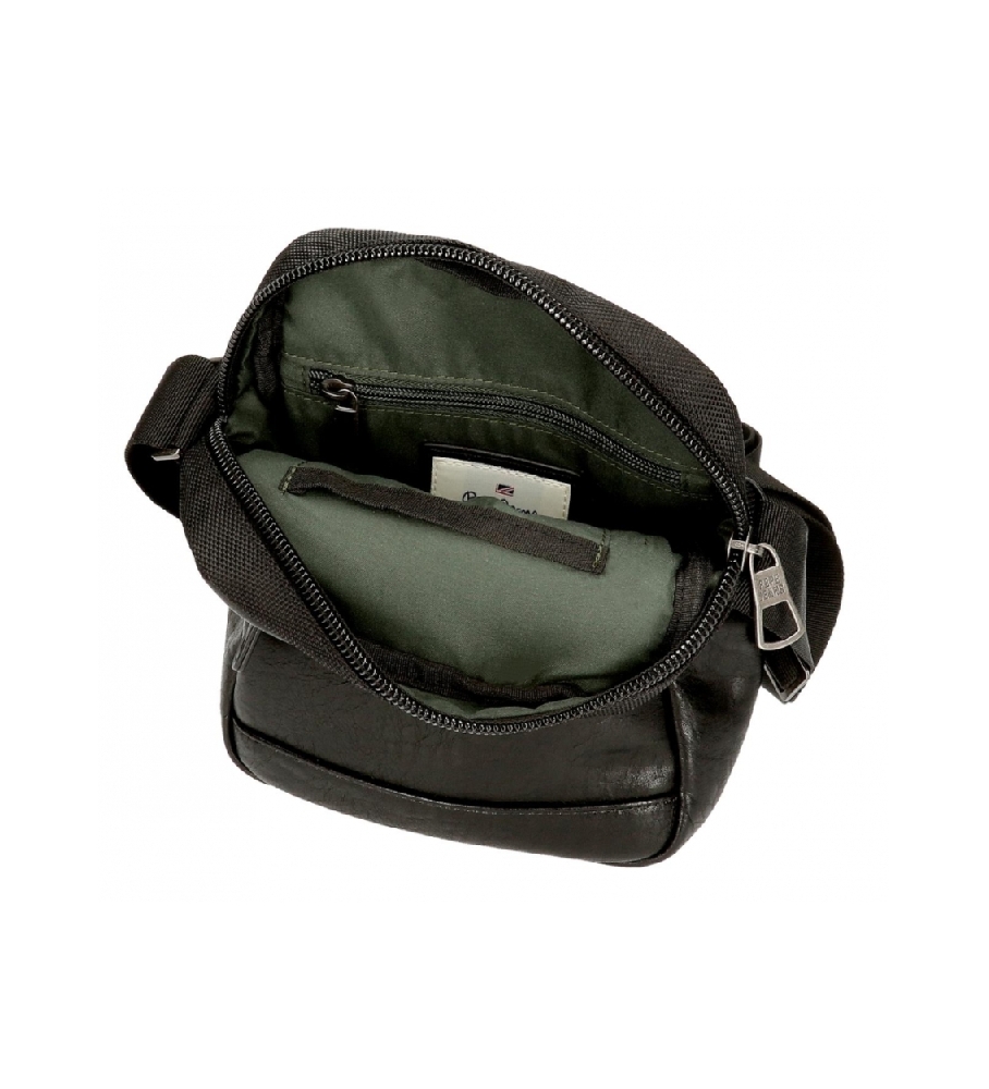 Bolsa de ombro preta Pepe Jeans Horley
