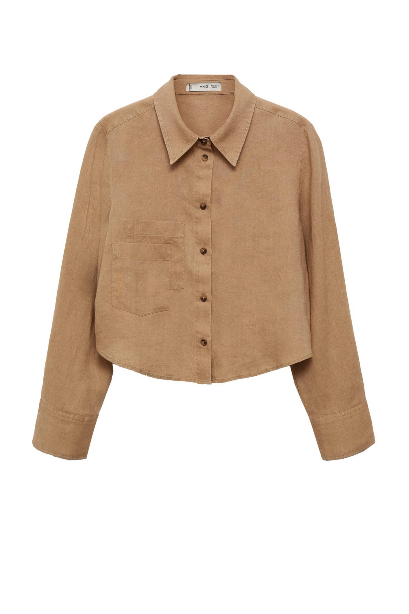 Mango blouse camel