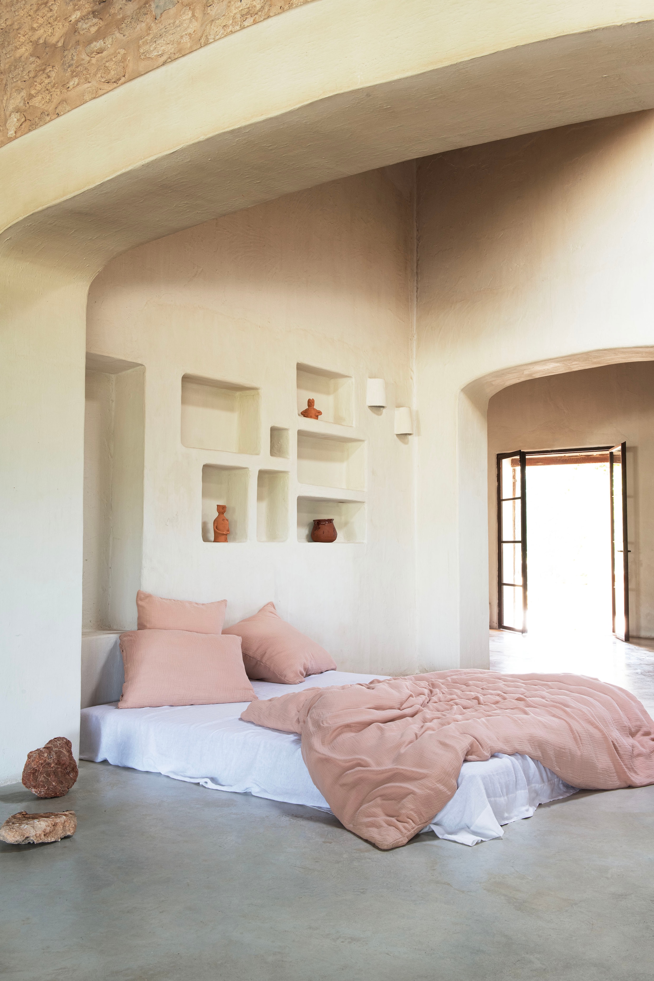 Journey Living Kissenbezug »Ibiza, Musselin Doppelgewebe«