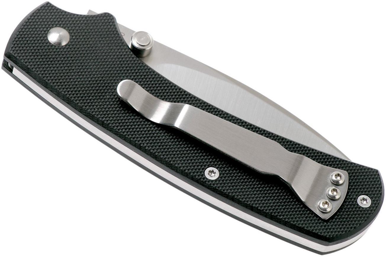 Böker Plus XS Droppoint 01BO533 Black slipjoint zakmes