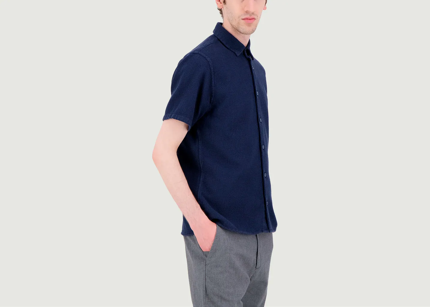 Chemise Texture Gaufrée JagVi Rive Gauche