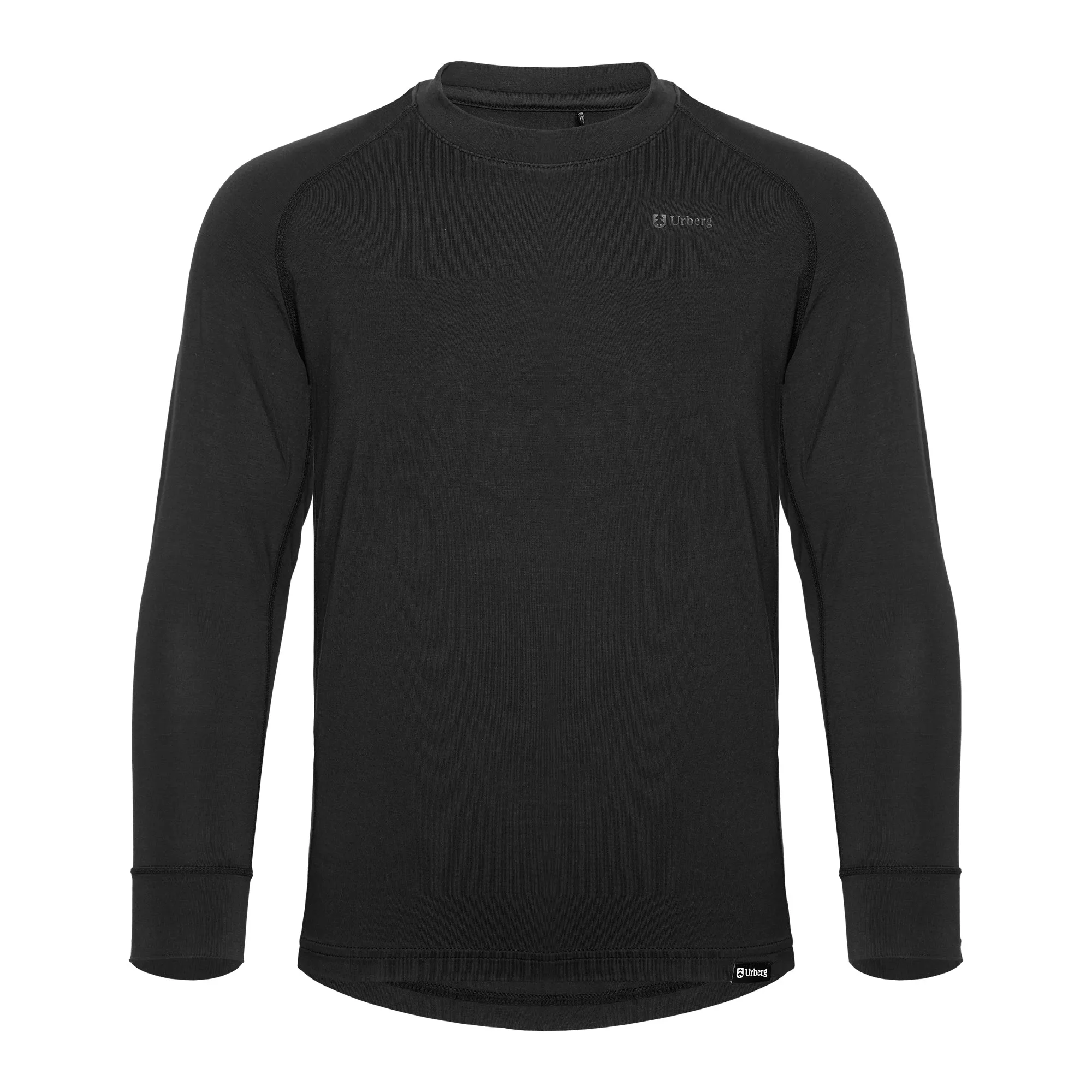 Urberg Juniors' Solid Tree Base Layer Set Black Beauty
