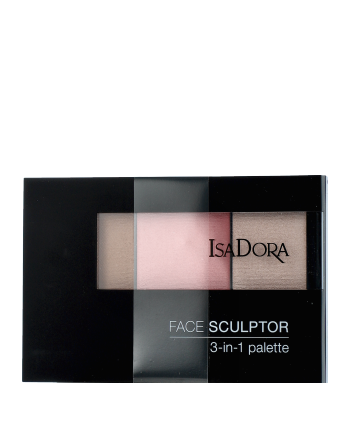 IsaDora Face Sculptor 3-in-1 Palette 60 Warm Peach 12g