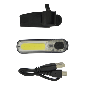 Dresco koplamp oplaadbaar COB LED USB