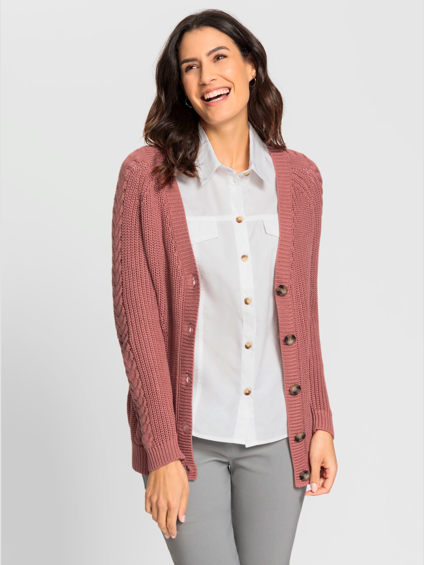 Veste en tricot 50% coton