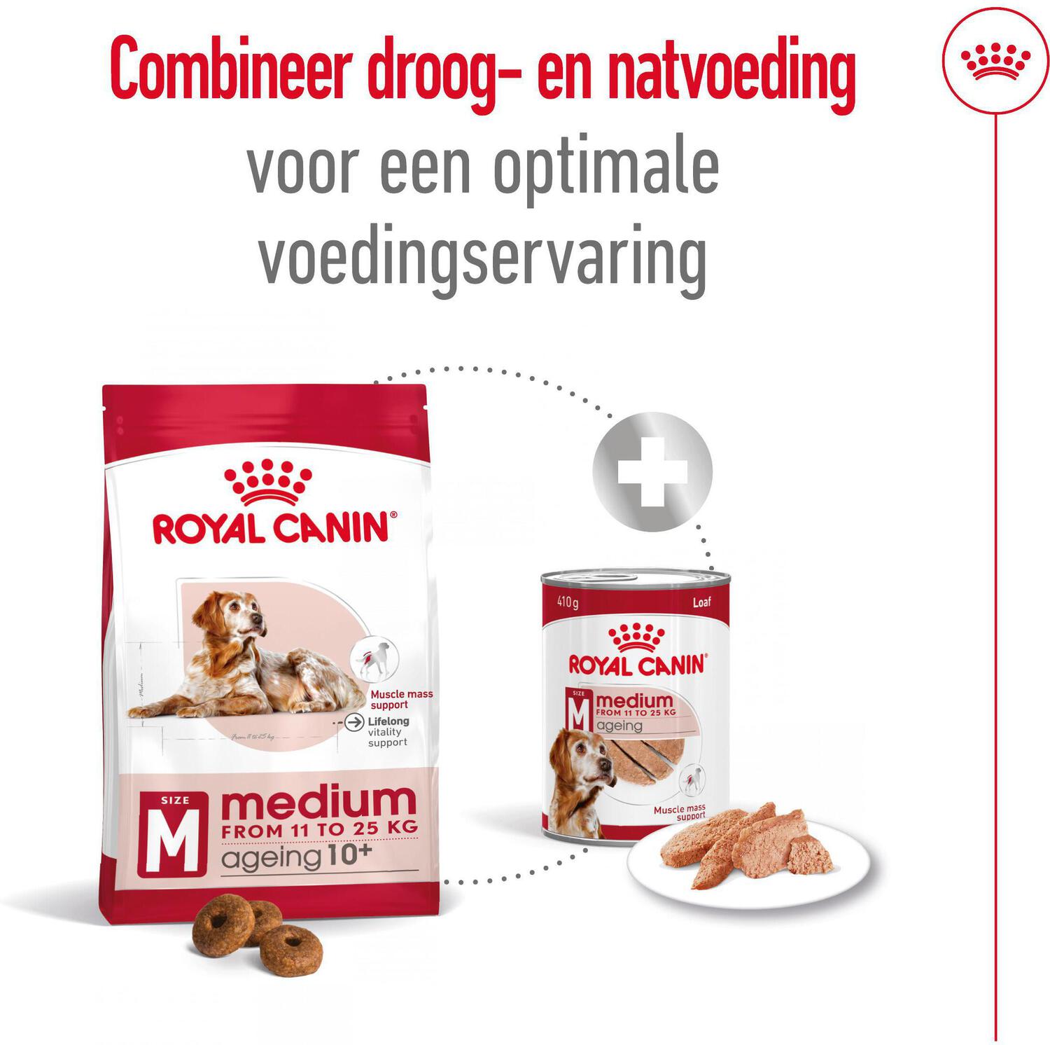 Royal Canin hondenvoer Medium Ageing 10+ 15 kg