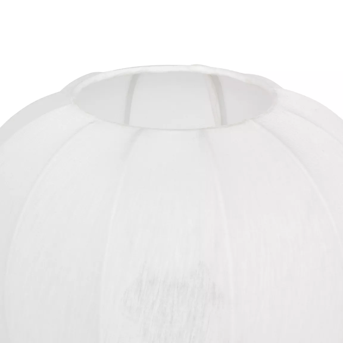 Lampe à poser coton (25 cm) Tobie Noir