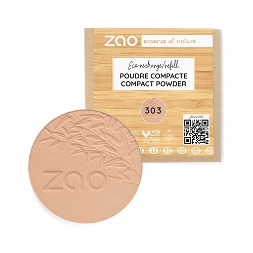 Recharge poudre compacte teint bio - zao