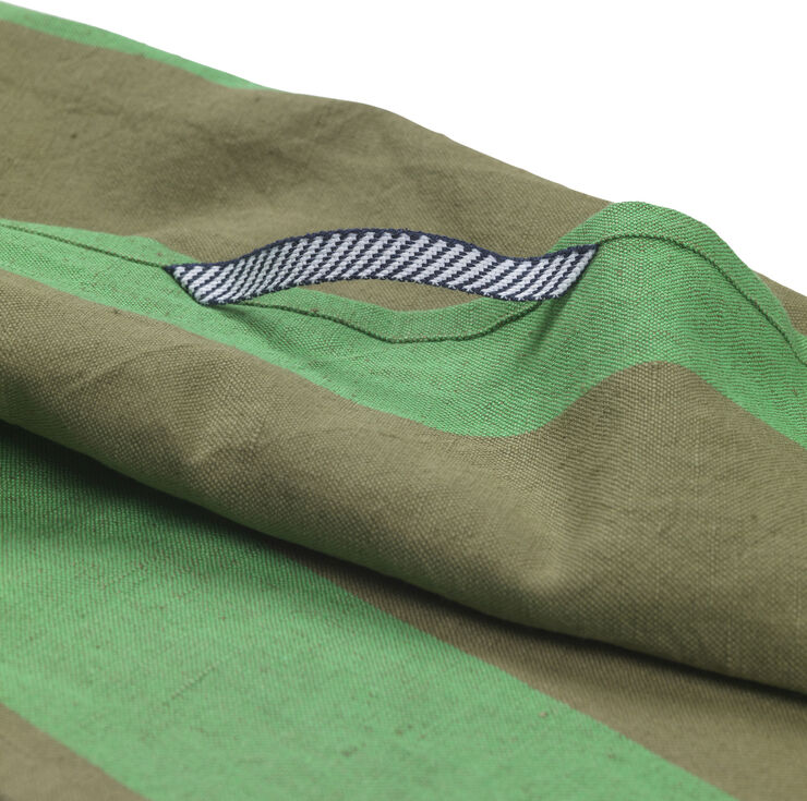 ferm LIVING Hale Tea Towel - Olive/green Olive/green