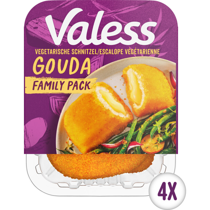 Valess Vegetarische gouda family pack