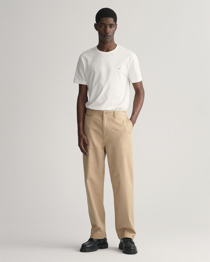 Gant REG SHIELD SS T-SHIRT White