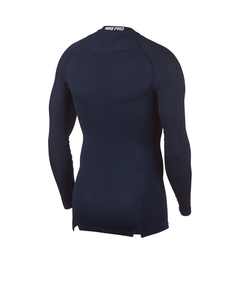 Nike Pro Compression LS Shirt Blau F451