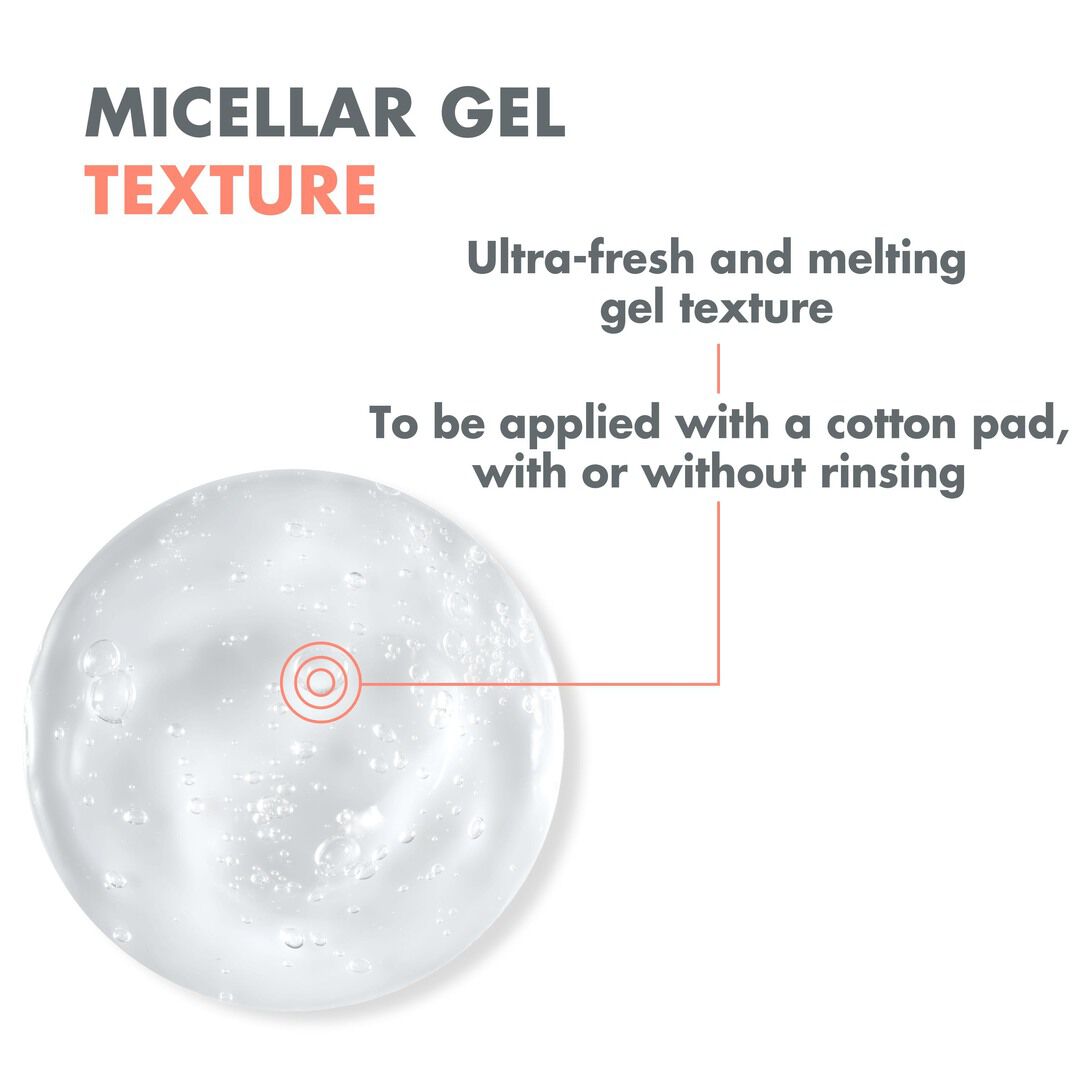 AVENE  Gel Micelar Desmaquilhante de Rosto - 200ml
