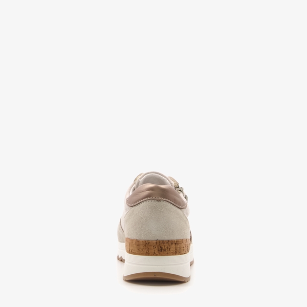 Hush Puppies dames sneakers met suède inzetten