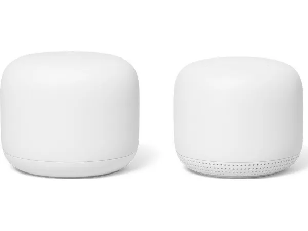 Google | Nest WiFi - Wi-Fi-system (2-pack) - mesh - GigE - Wi-Fi 5 - Dual Band