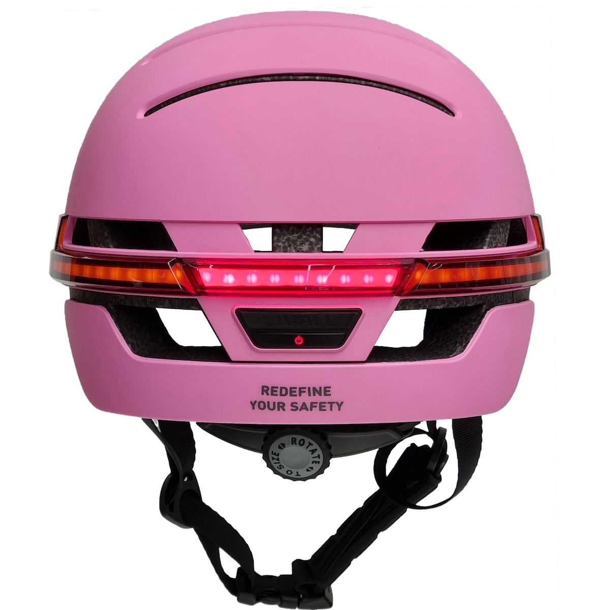 Livall sykkelhjelm M BH51MNEWLGRM (rosa)