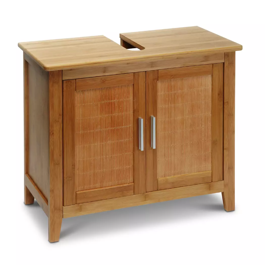 Waschbeckenunterschrank Bambus