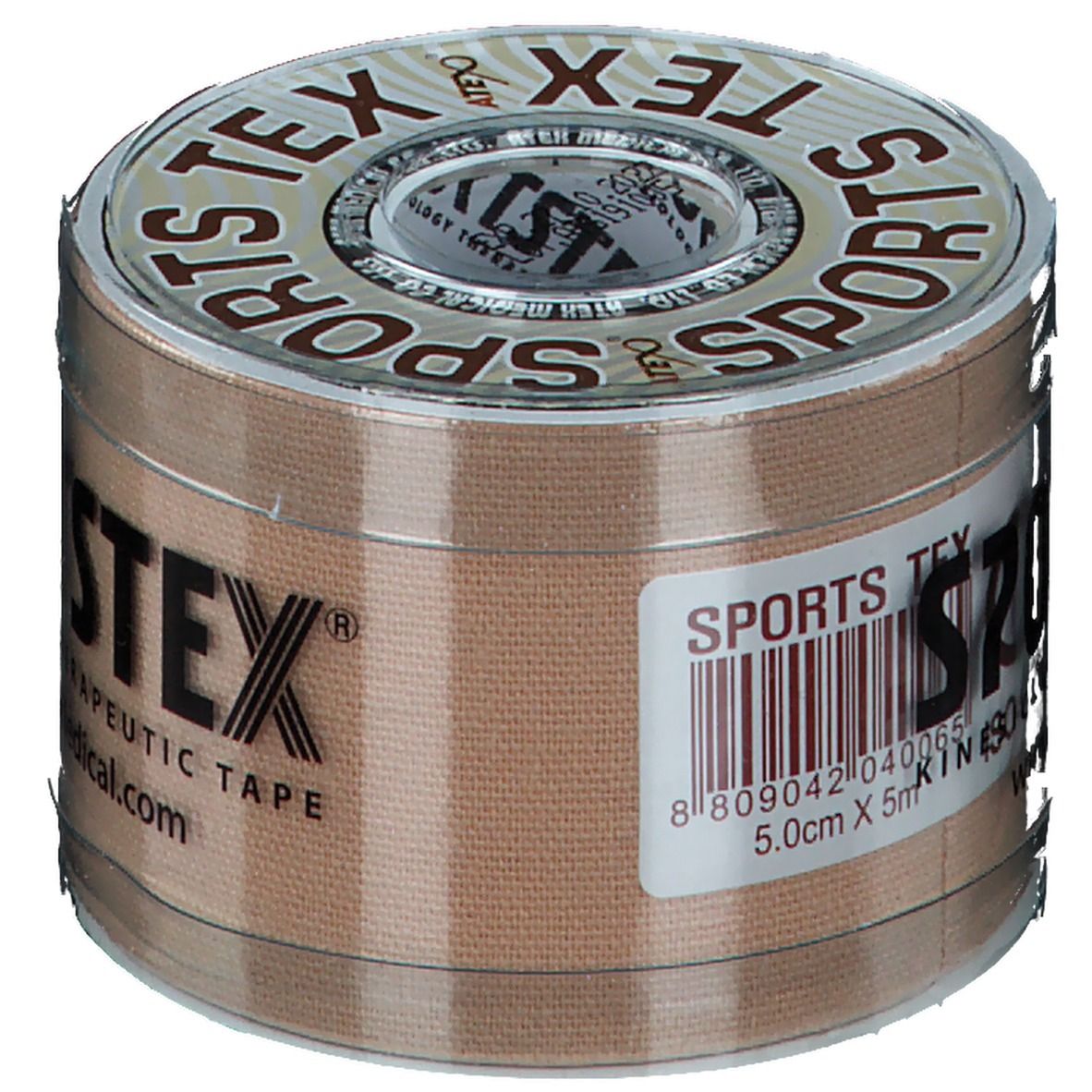 ATEX® SPORTS TEX Kinesiologie Tape 5 cm x 5 m Beige