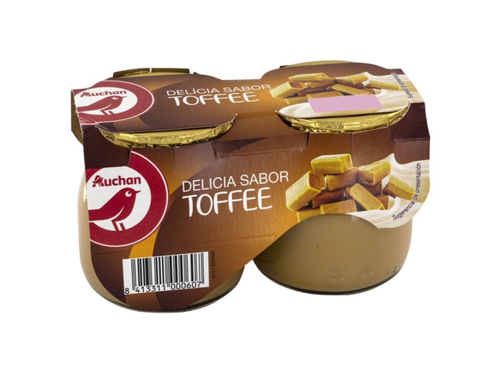 DELÍCIA AUCHAN CARAMELO 2X135G
