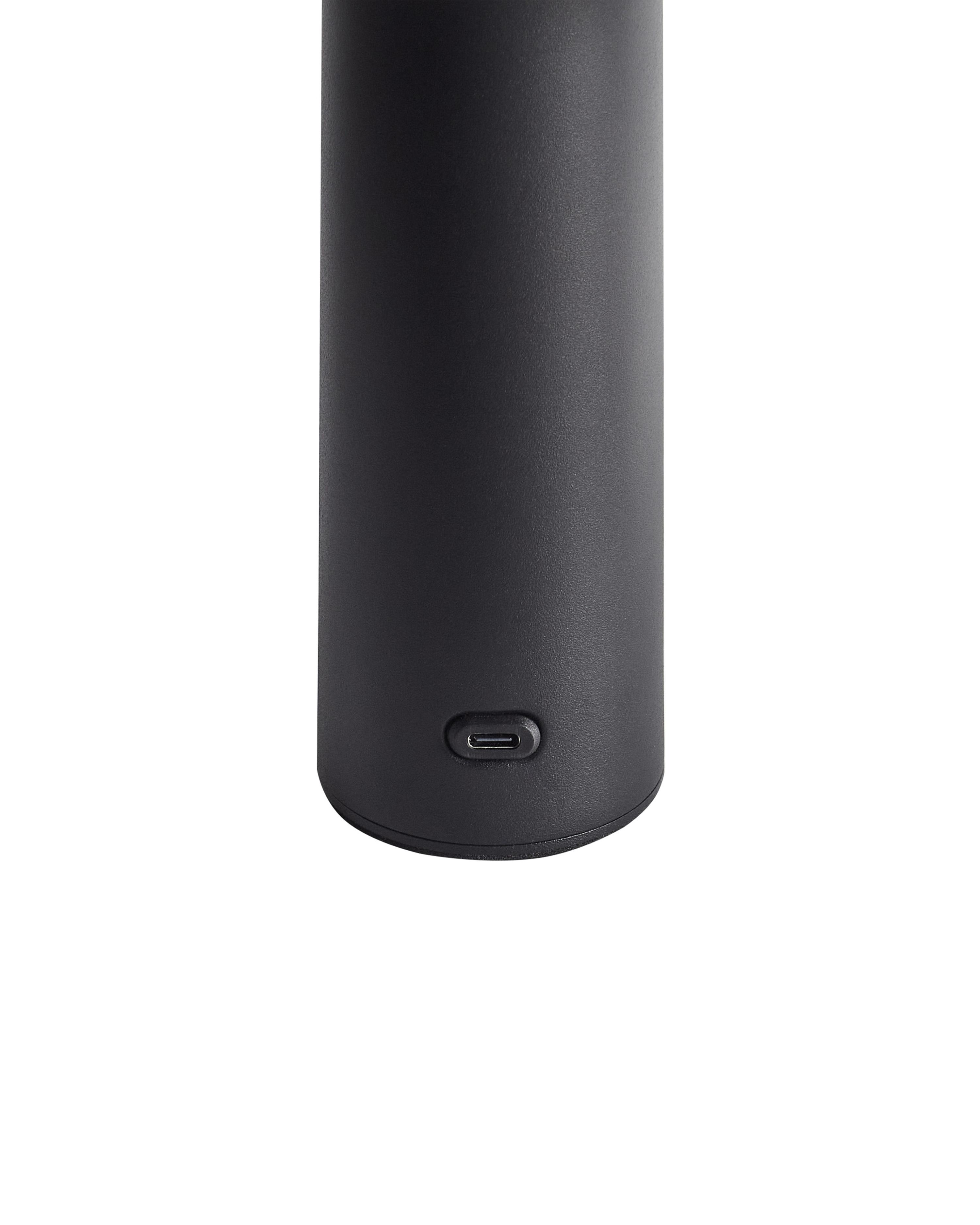 LED draadloze tafellamp BUAYAN met dimmer Metaal Zwart
