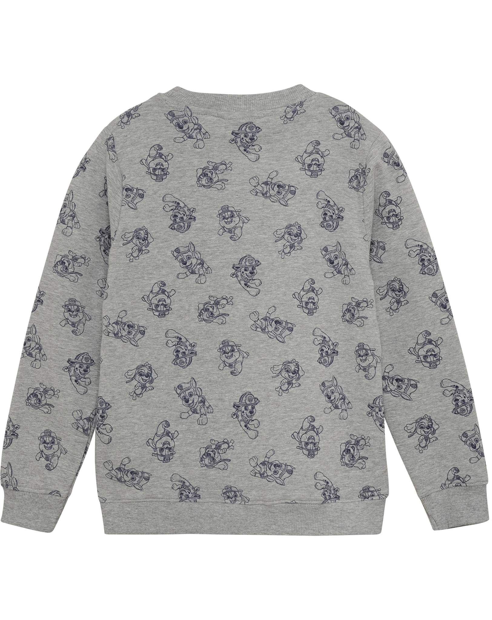 Sweatshirt PAW PATROL AOP in light grey melange