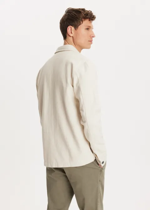 Overshirt cozy zand (ZND.L)