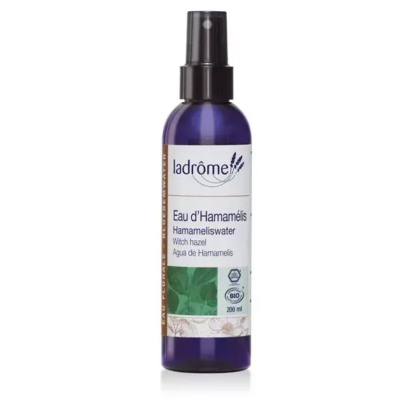 Água Floral de Hamamélis Orgânica Ladrome 200ml