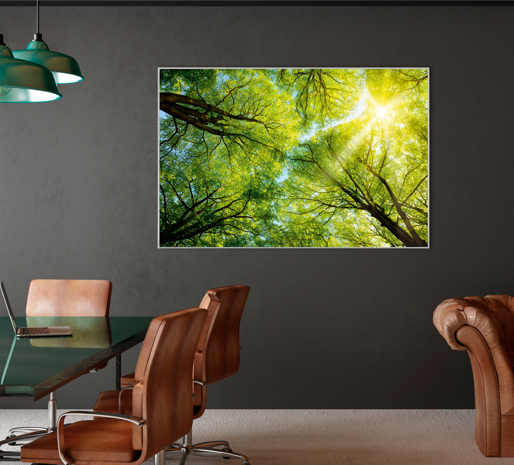 Akustikbild BAUMKRONE 3 80x120cm, 7kg