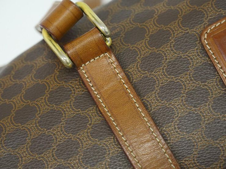 Celine Vintage Celine Travel Bag Brown