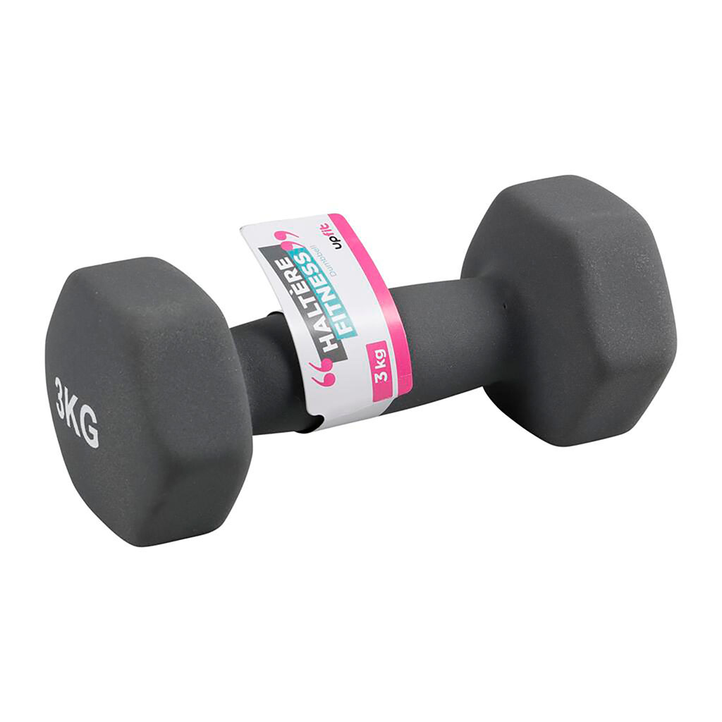 Haltère grise 3kg