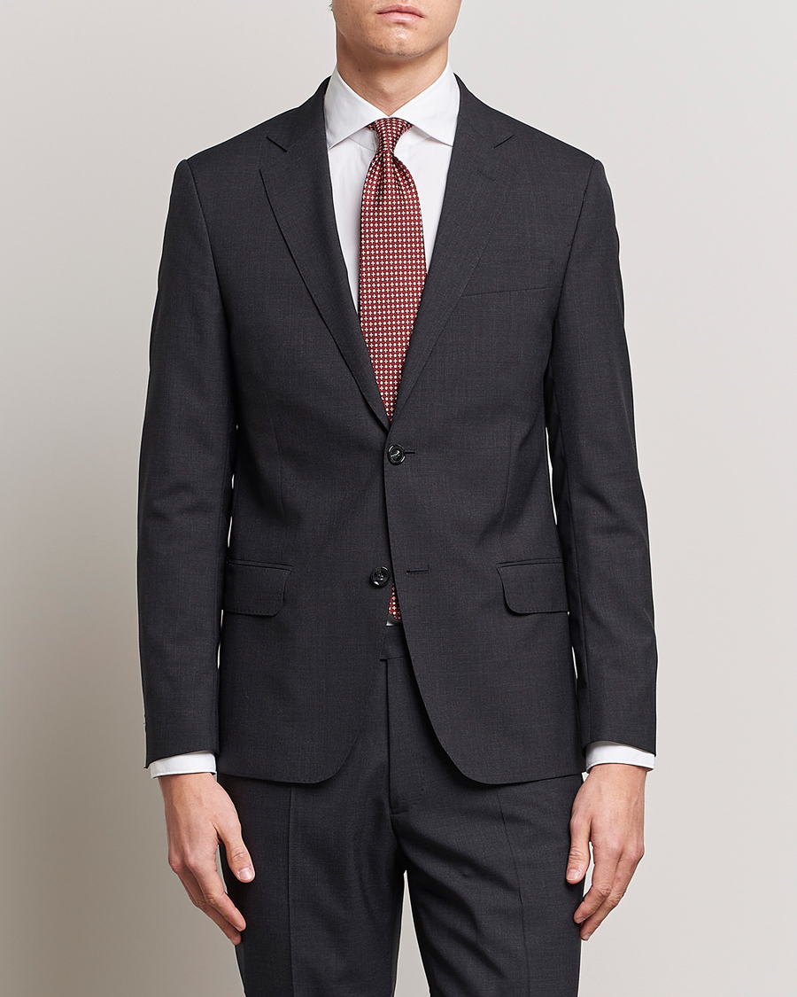 Oscar Jacobson Edmund Wool Suit Grey