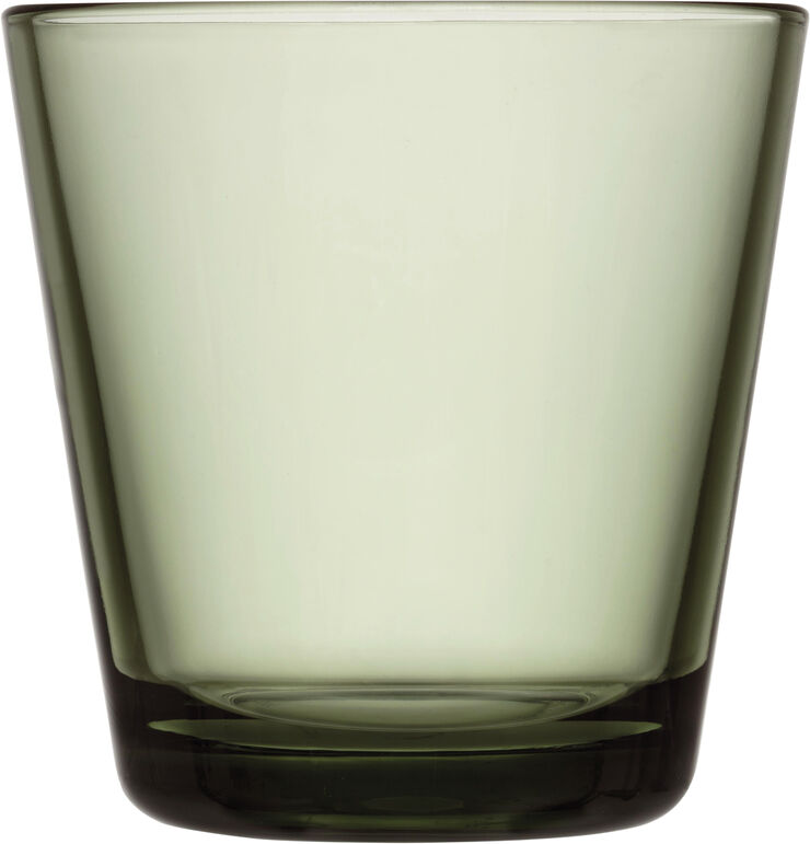 Iittala Kartio Drikkeglas 21cl Pine Green 2 stk Fyrregrøn