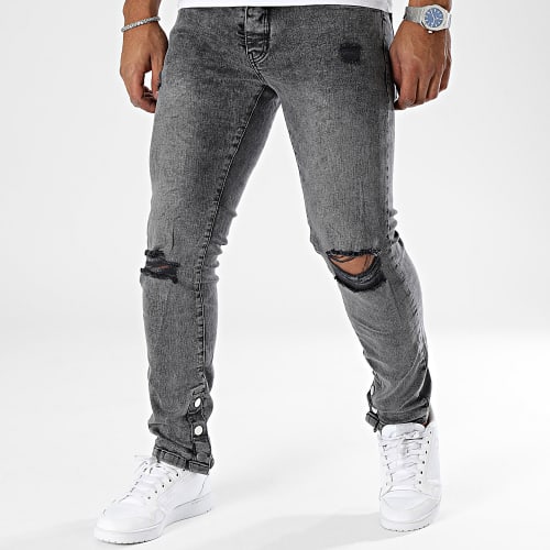 Jean Slim Gris Anthracite