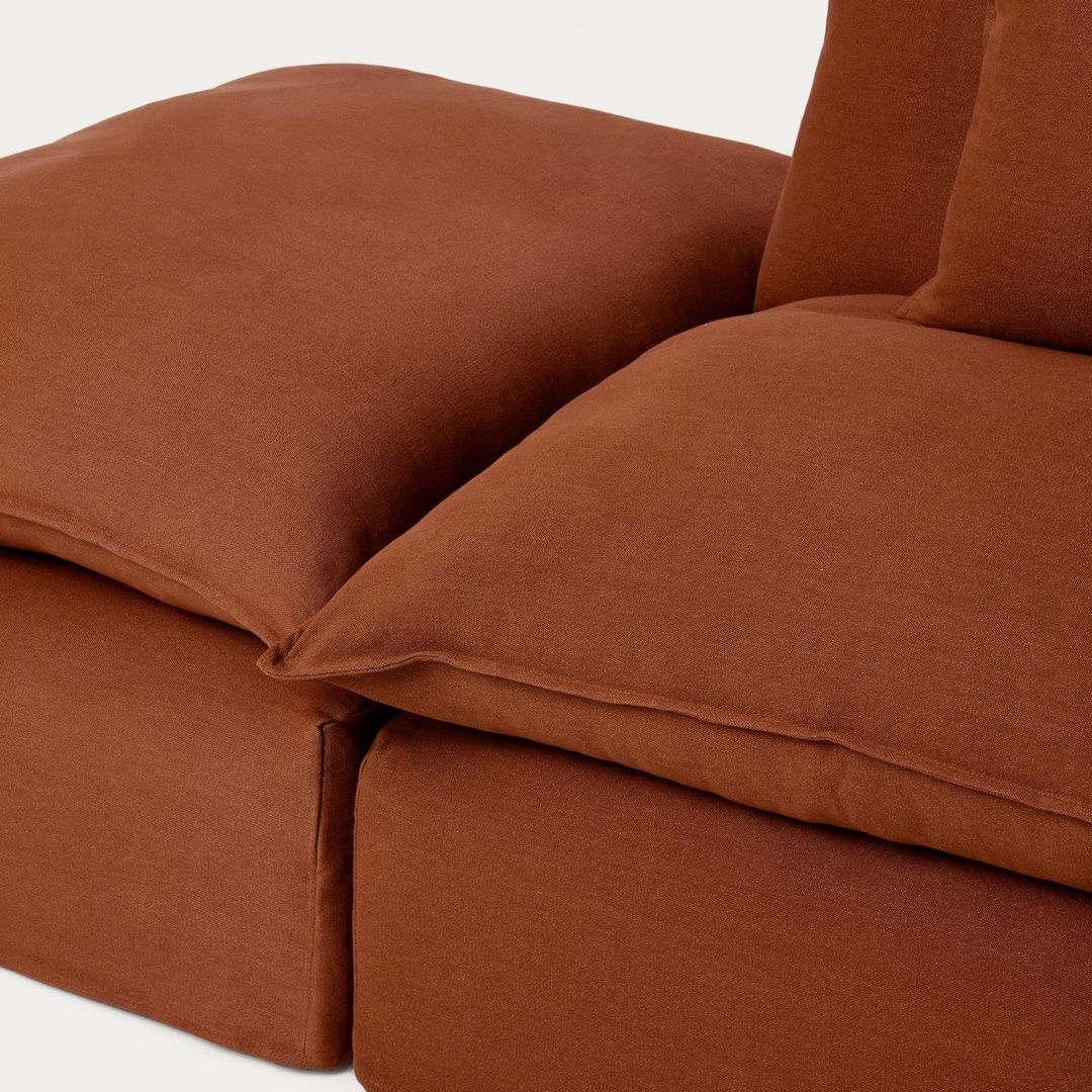 Kave Home Anarela Terracotta Hoekbank