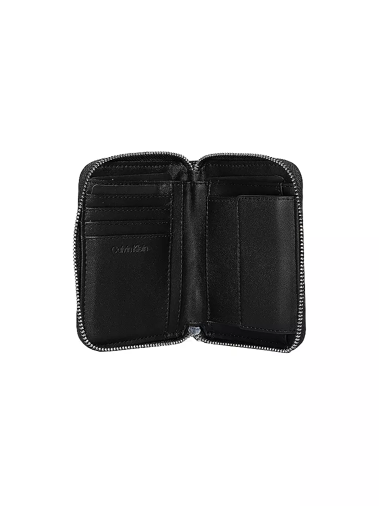 CALVIN KLEIN Geldbörse EMBOSSED schwarz