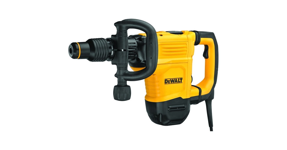 DEWALTBeitelhamer D25832K  (Geel/zwart, Transportkoffer, 1.350 Watt)