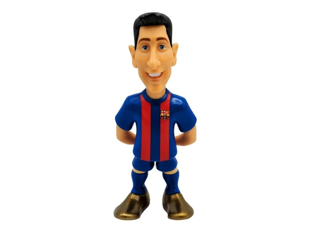 FIGURA MINIX FC BARCELONA - LEWANDOWS