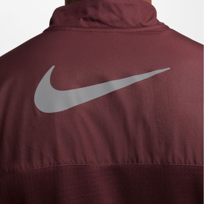 Nike Herre Mellemlag Therma-FIT Water-Repellent Sphere Element Half Zip Rød
