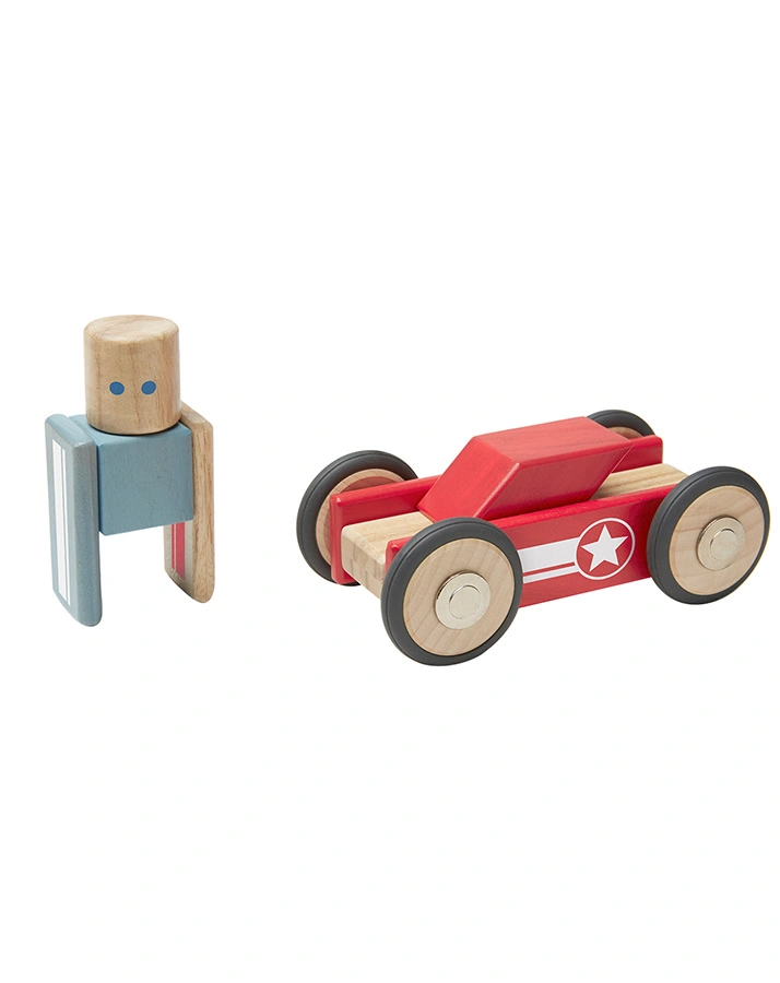 Magnetisches Holzset DAREDEVIL 12-teilig