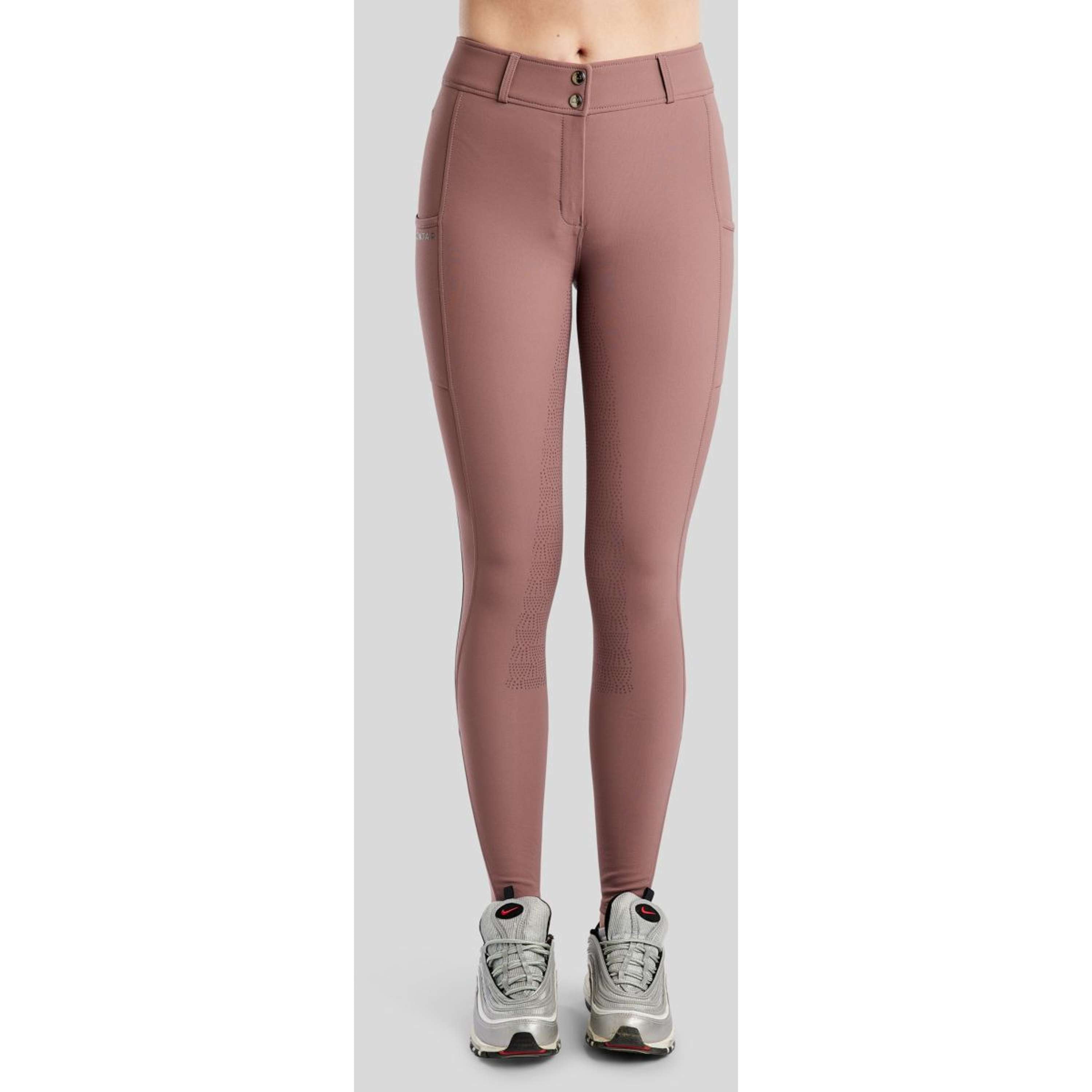 Montar Rijbroek Megan Full Grip Dusty Rose