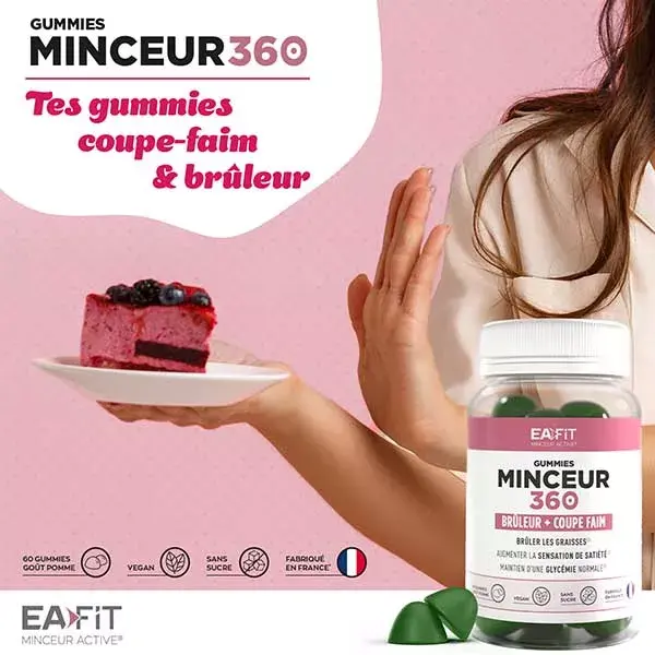EAFIT Slimming 360 Gomas - Caixa com 60 unidades